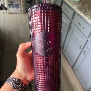 Maroon Starbucks Tumbler